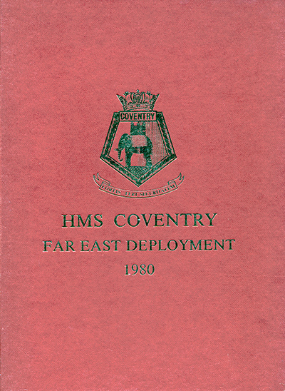 HMS Coventry Far East Deployment 1980 cover